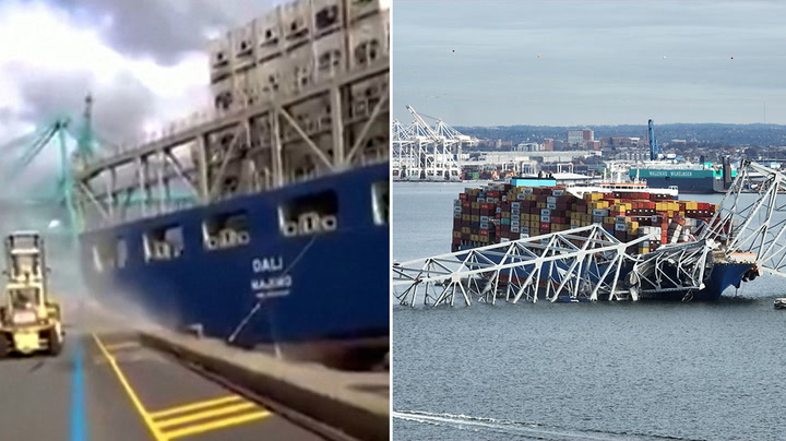 Ship that crashed into Baltimore bridge hit with Antwerp dock in 2016 | US News