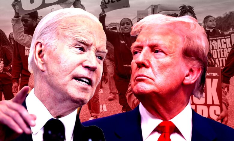 Black men are poised to take Trump to the White House. Biden insiders are worried