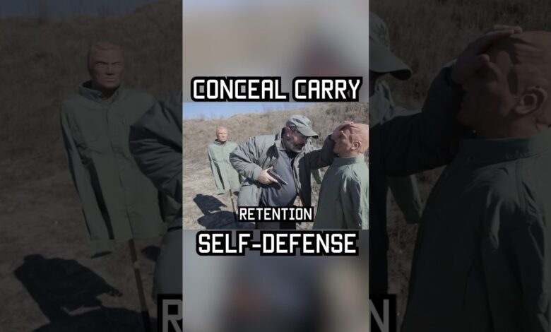 CONCEAL CARRY SELF-DEFENSE #selfdefense #youtubeshorts #shorts #shortsvideo #shortsfeed #military