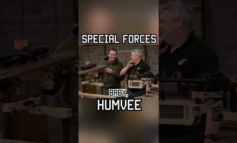 SPECIAL FORCES HUMVEE WEAPON MOUNTS #military #driving #shortsvideo #youtubeshorts #shorts #humvee