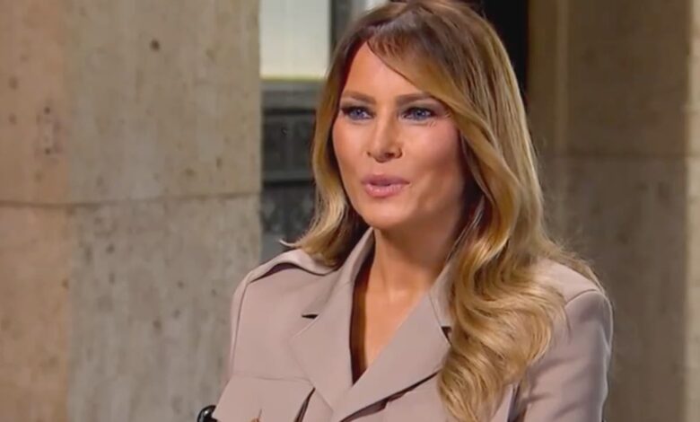 Melania Trump gives rare interview stressing ‘unity’ as her husband faces hush money trial