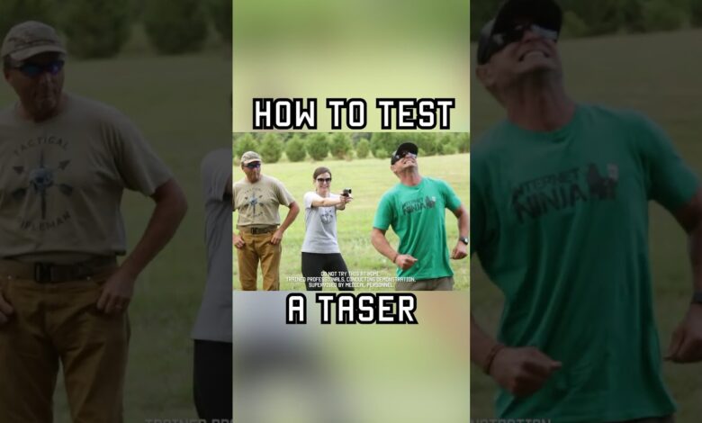 When you tase a Navy Seal…. #taser #navyseal #selfdefense #reel #short #youtubeshorts #shorts