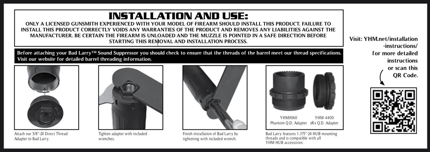 SILENCER SATURDAY #326: First Shots With The YHM Bad Larry Suppressor