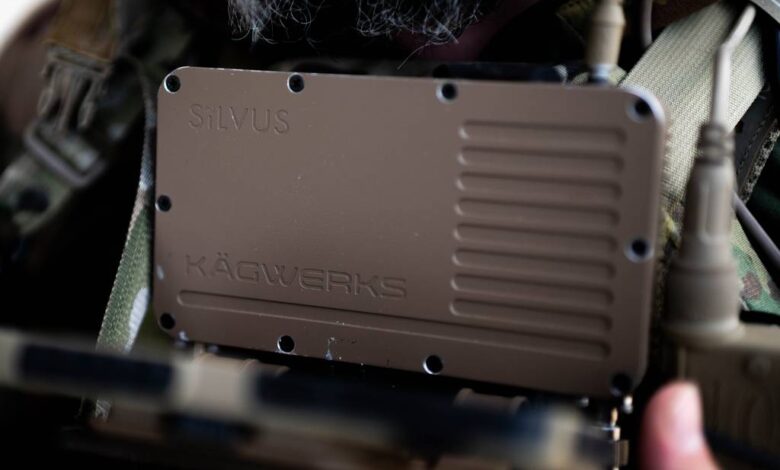 Silvus and Kagwerks marry radios, chest rigs for battle communications