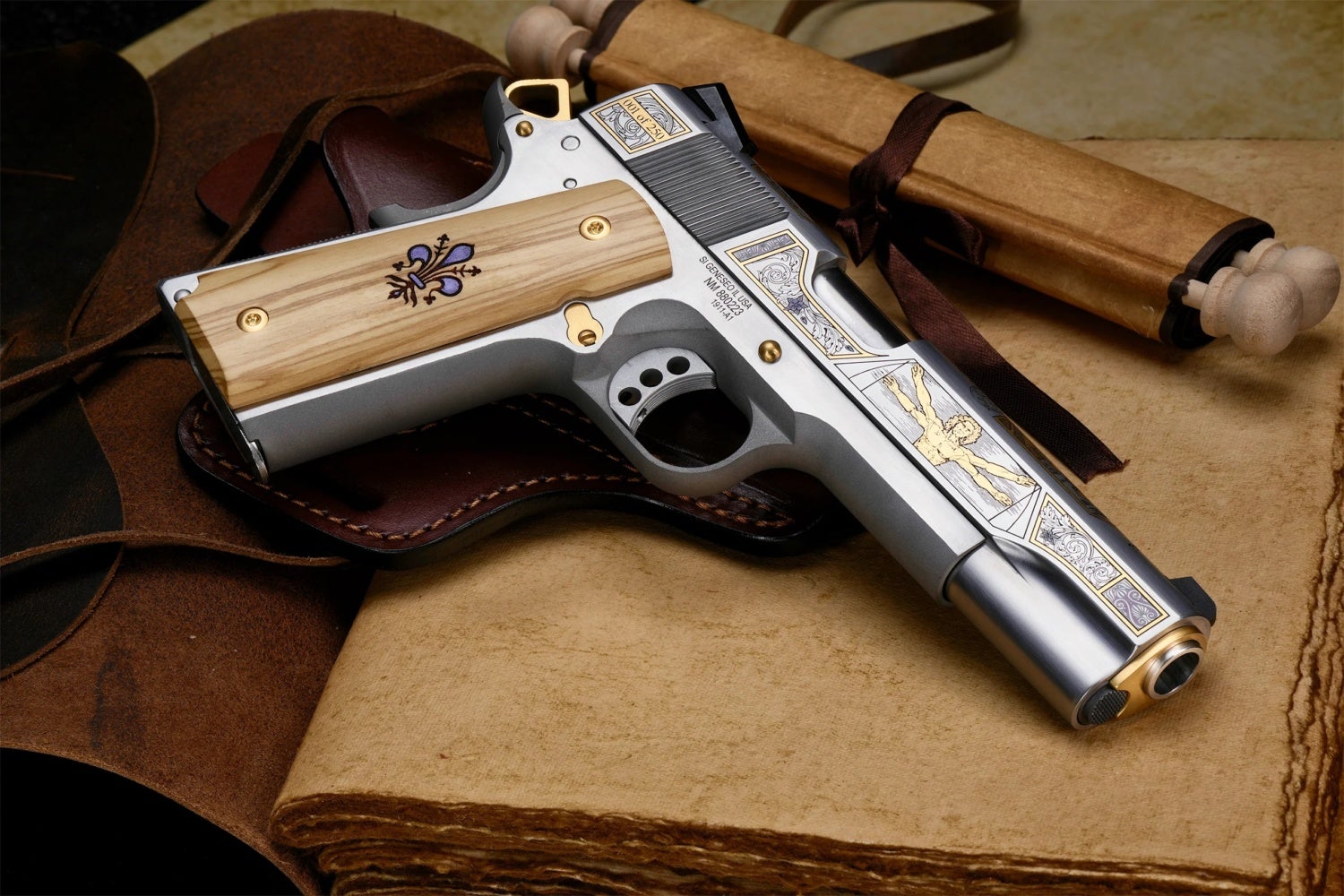 SK Customs Partners w/ Springfield Armory for Leonardo da Vinci Series