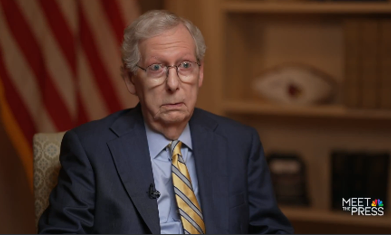 Trump led a ‘violent insurrection’ but I’ll still vote for him, says McConnell