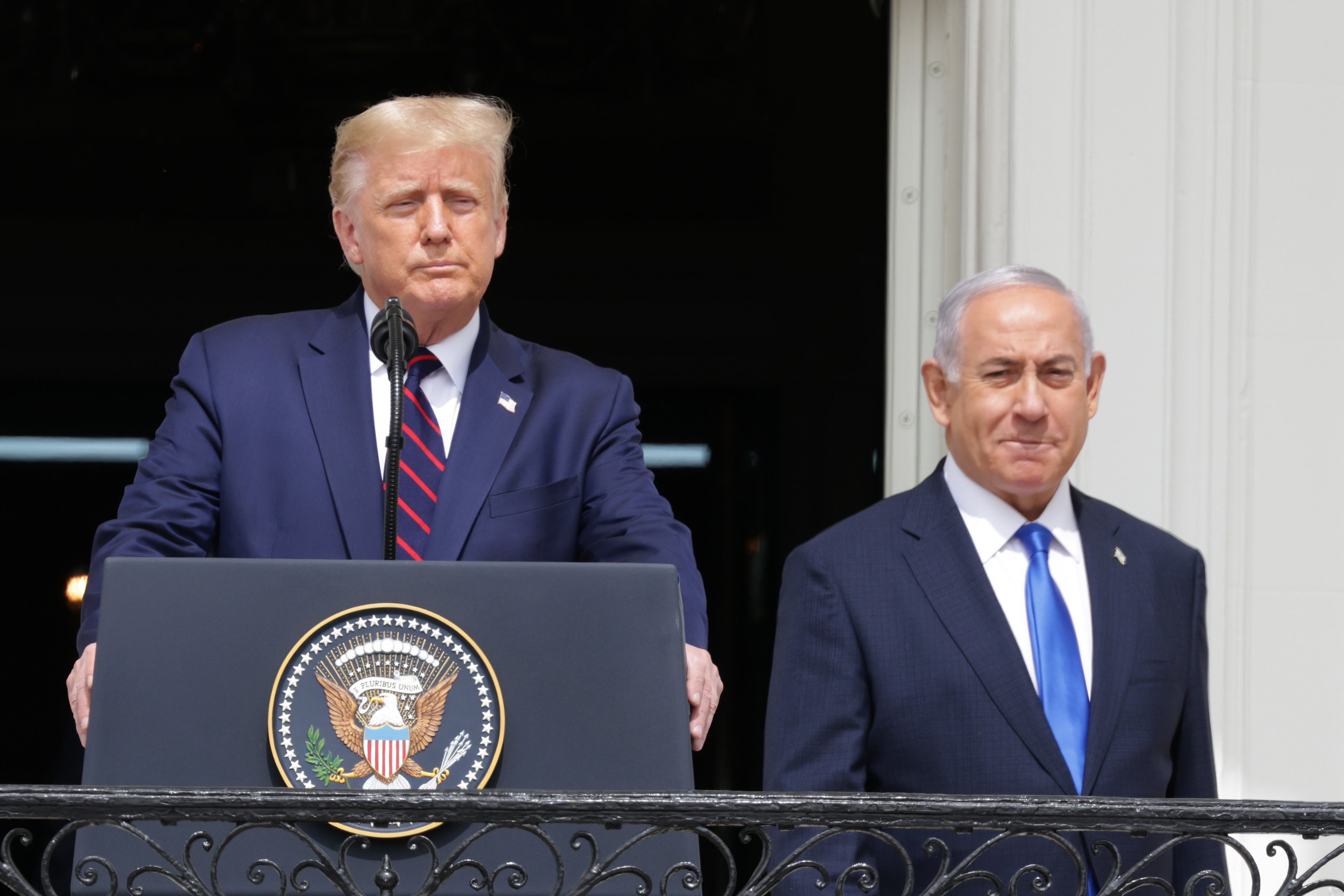 Republican donors have reportedly lobbied Mr Trump in recent months to take a stronger stance backing Israel and its prime minister, Benjamin Netanyahu