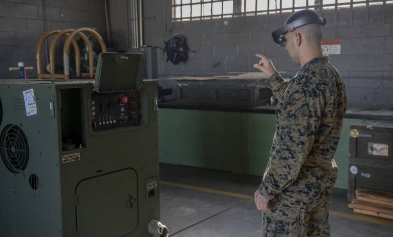 Marines test mixed reality ‘telemaintenance’ for battlefield repairs