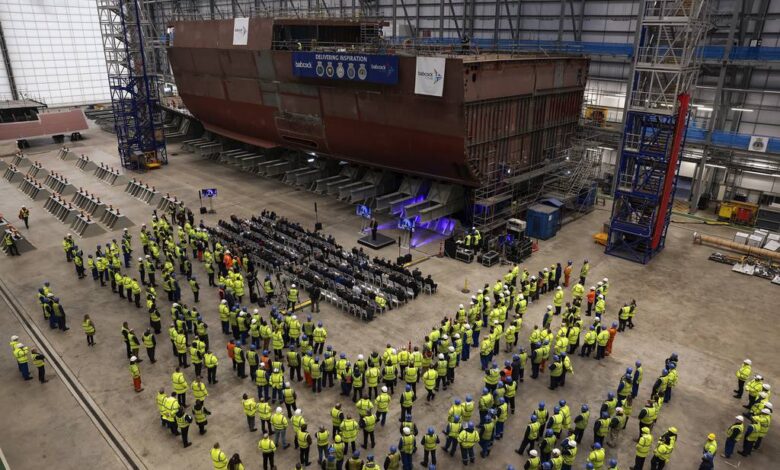 UK Navy to buy six vessels, enter new ‘golden age’ of shipbuilding