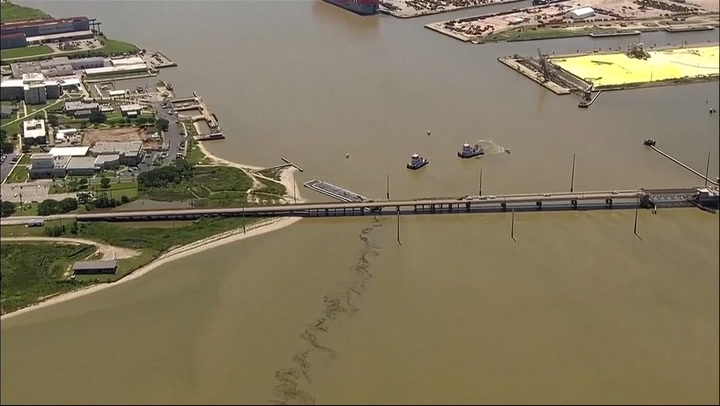 Barge collides with Texas bridge pouring oil into river | News