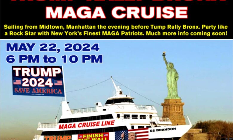 ‘BYOB’ MAGA cruise around New York announced to coincide with Trump’s Bronx rally