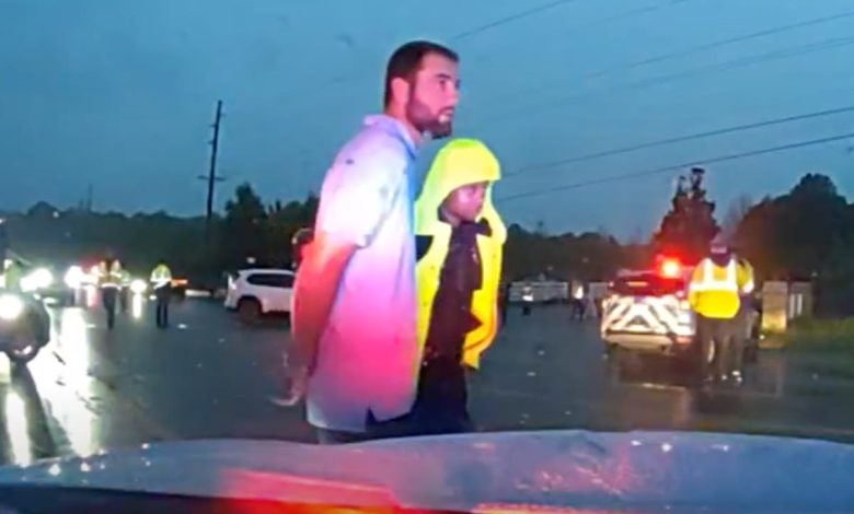 New footage of Scottie Scheffler Kentucky arrest is released after officer who stopped him faces ‘corrective action’