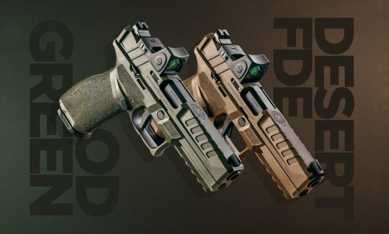 New Cerakoted OD Green & Desert FDE Echelon Pistols from Springfield