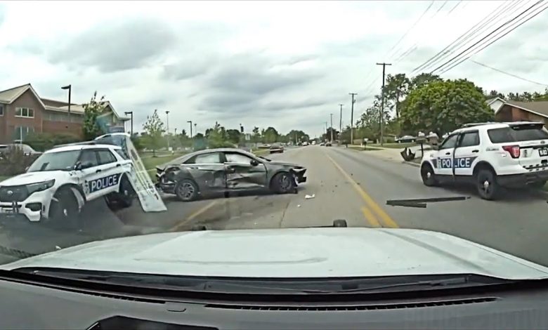 Wild Dashcam Video Shows Columbus Police Chase With 2 Teens in Stolen Hyundai