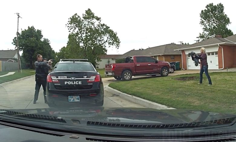 Oklahoma City Police Officer Shoots at Woman Faking Gun