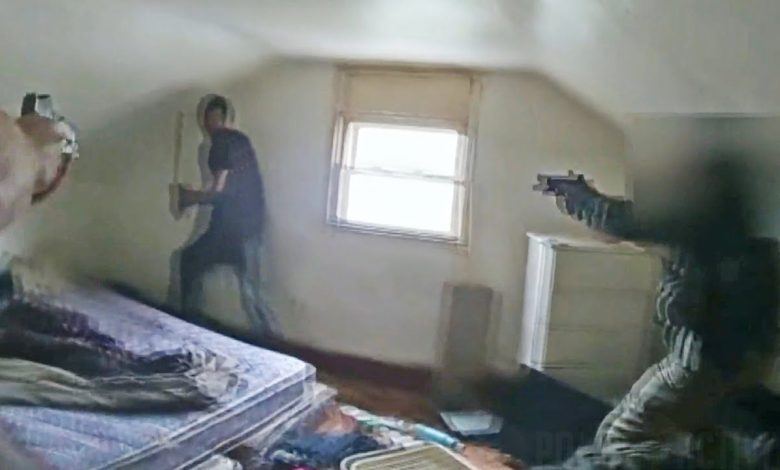 Bodycam Footage From Fatal Shooting of Man Who Attacked U.S. Marshals With Table Leg and Knife