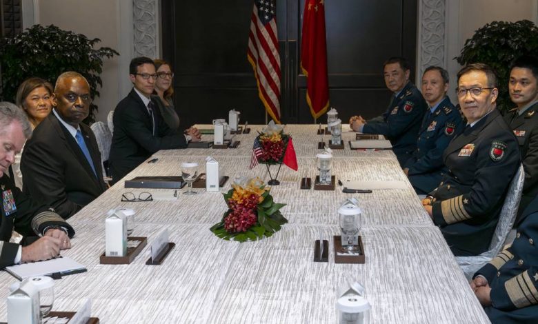 Austin meets with Chinese counterpart for the first time since 2022