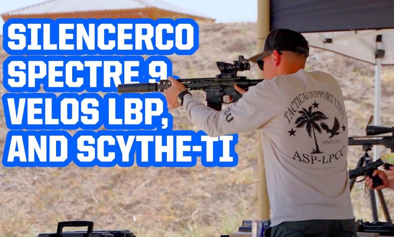 SilencerCo Spectre 9, Velos LBP line up, and Scythe-Ti at CANCON Arizona 2024!