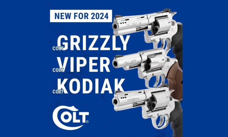 Colt Viper, Kodiak, Grizzly, Python… Oh My!!! New Revolvers from NRAAM