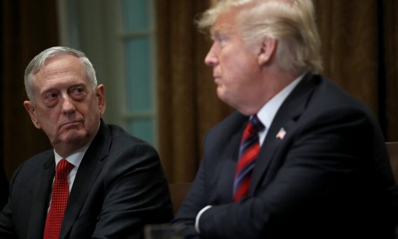 Jim Mattis described Trump as ‘a madman in a circular room screaming’, book reveals