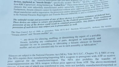 ATF Apparently Seizing “Lethal Eye Muzzle Devices”: What You Need to Know