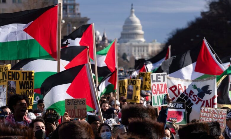 Thousands expected at pro-Gaza rally on Washington’s National Mall