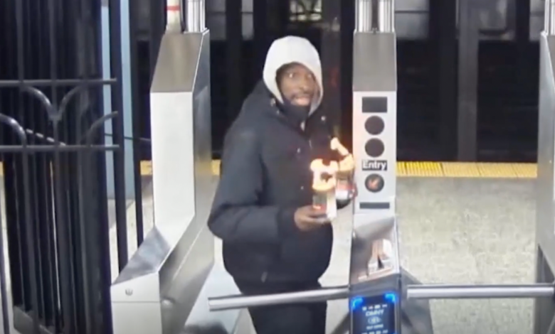 Man throws flaming liquid on New York City subway, burns fellow rider