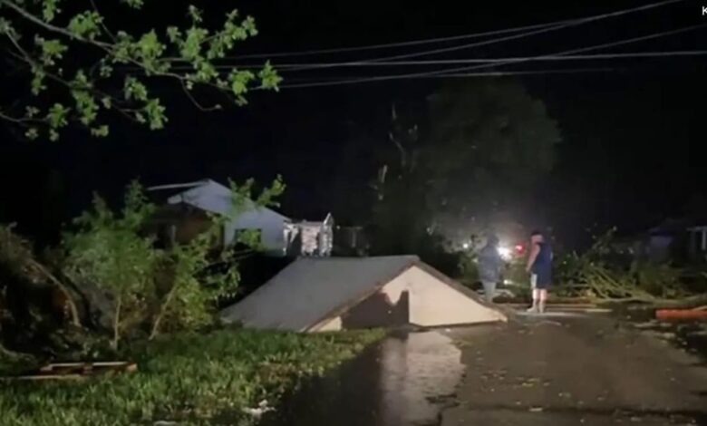 100 million under severe storm threats after tornadoes tore through Oklahoma killing one