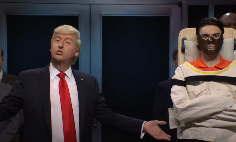 Saturday Night Live teases Trump’s VP picks: a gun-toting Kristi Noem and the ‘late, great Hannibal Lecter’