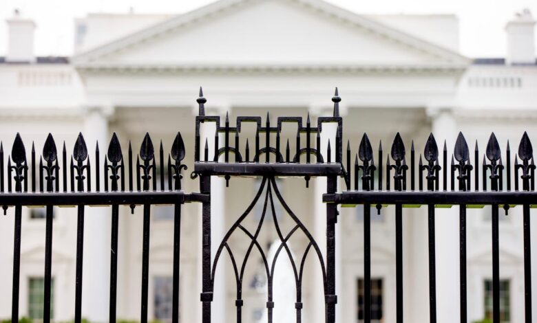 Driver dies after crashing into White House gate, US Secret Service says