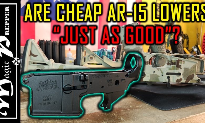 Are Cheap AR-15 Lower Receivers “Just As Good”?