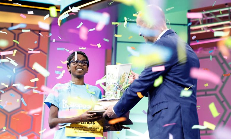 Florida 12-year-old wins Scripps National Spelling Bee in rare spell-off final