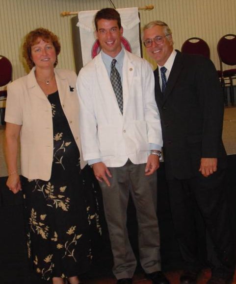 Brian Shaffer with his mother Renee Shaffer, who died in 2006, and his father Randy Shaffer, who died in 2008