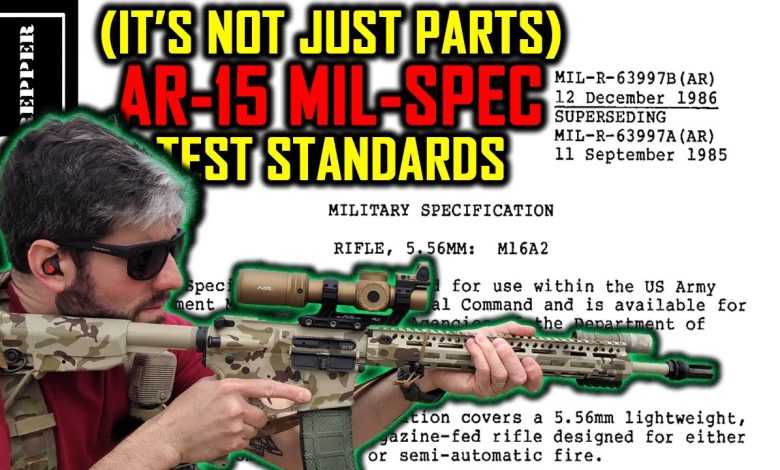 Is Your MIL-SPEC AR-15 Actually MIL-SPEC?