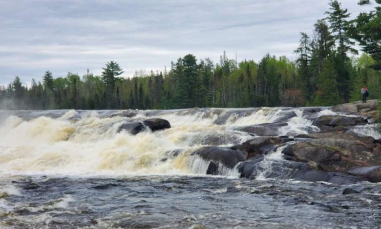 Bodies of two missing canoeists recovered after going over waterfall