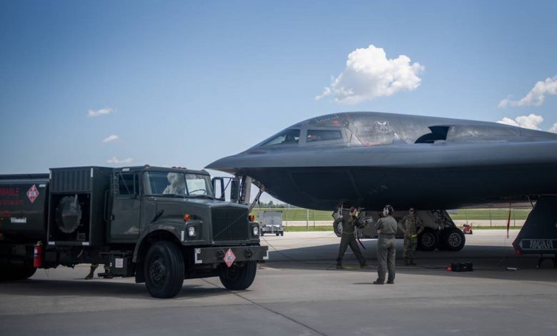 For stealth bomber pilots, a new test in agility