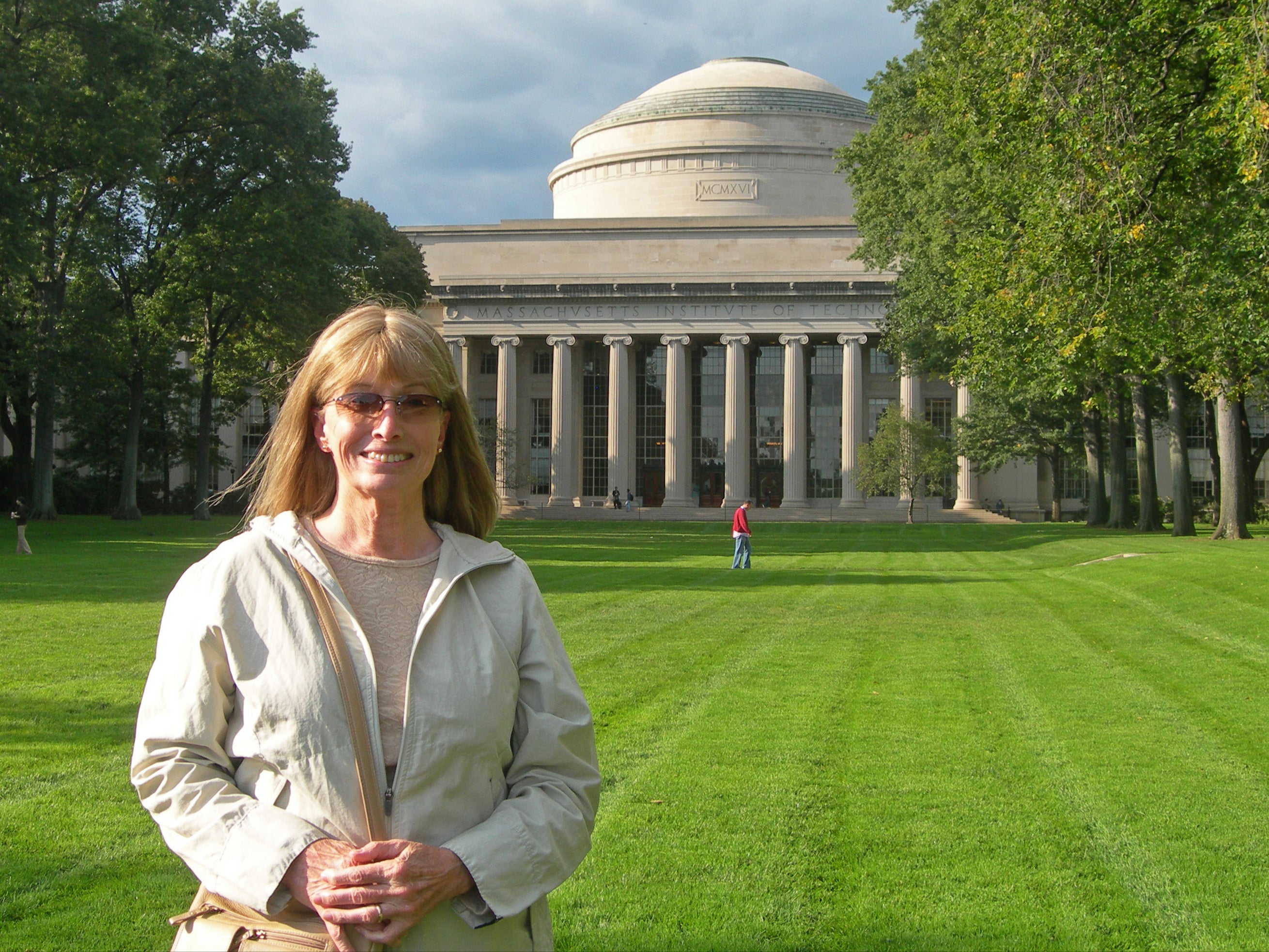 She retired from active teaching in 1998, but continued her love of adventure sports such as rock climbing, motocross, and white water rafting. She is seen here in a visit to MIT in 2008