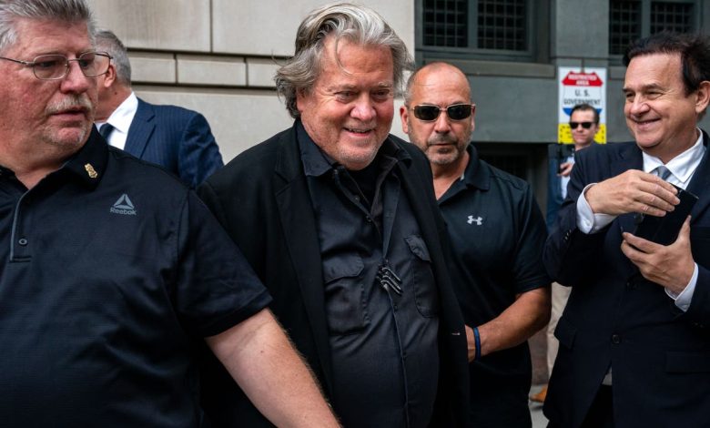 Steve Bannon asks appeals court to keep him out of prison due to his importance in Trump’s campaign