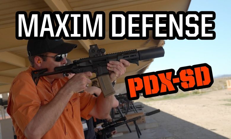 Maxim Defense Showcases the PRS Suppressors and PDX-SD PDW at CANCON Arizona 2024!