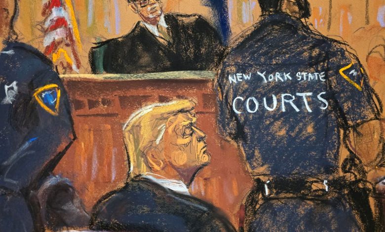 Inside the courtroom the moment Donald Trump became a convicted felon