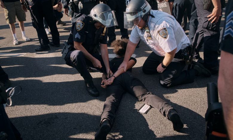 Police arrest 34 as pro-Gaza protesters take over Brooklyn Museum