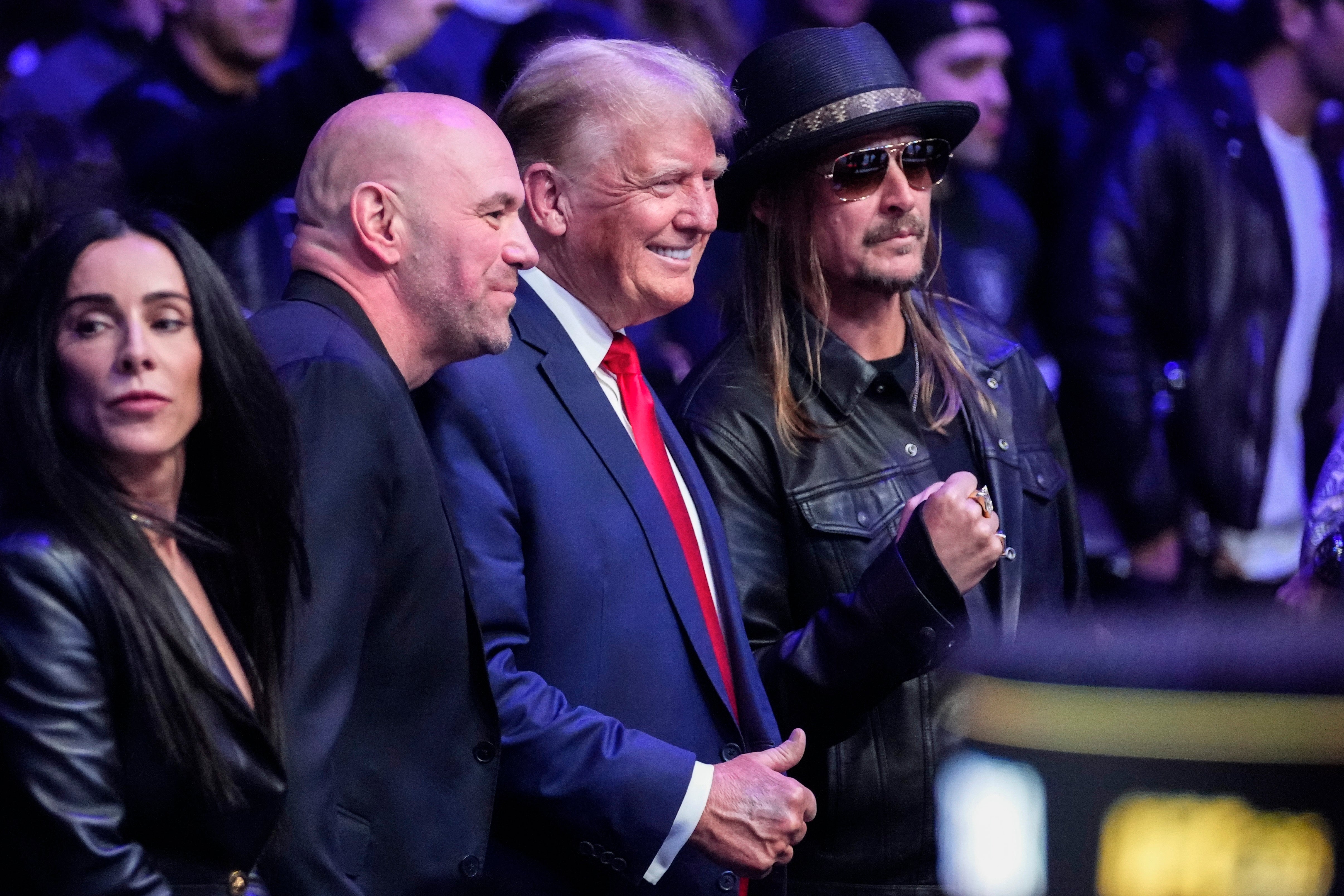 Dana White was said to be unimpressed with Trump’s suggestion