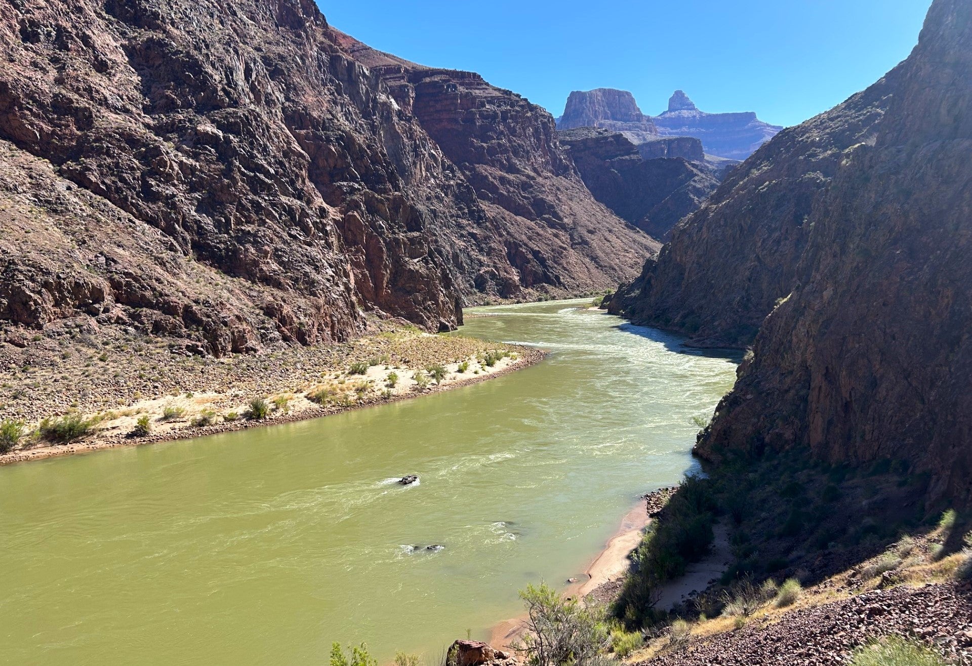 The 41-year-old man was found on the Bright Angel Trail