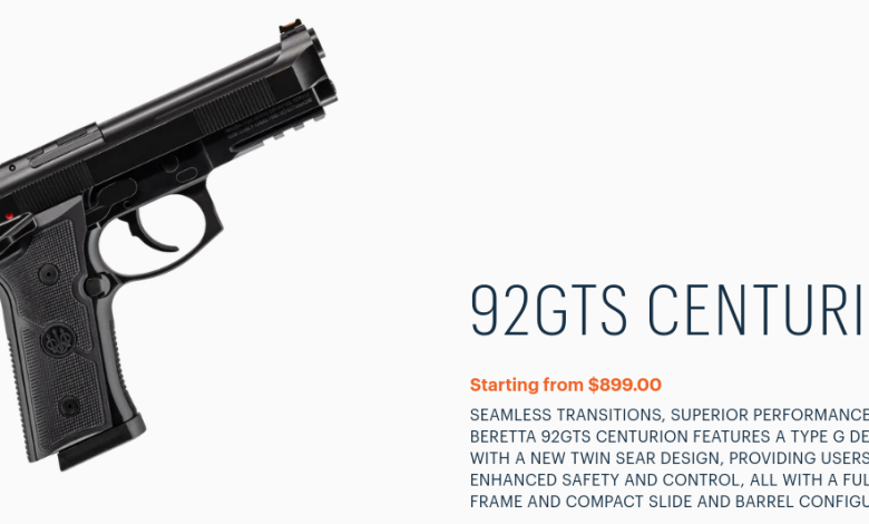 Beretta Launches 92GTS Centurion