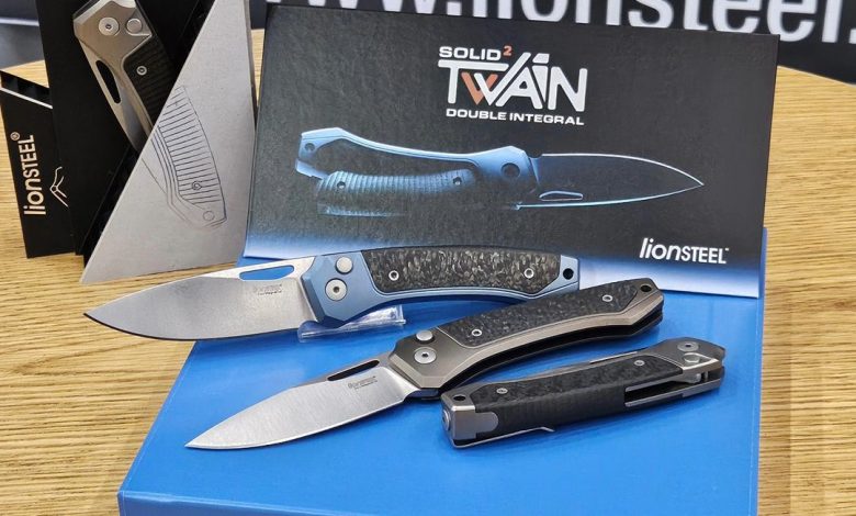 Blade Show 2024: LionSteel Doubles Down on Integral Handle Concept with the Twain