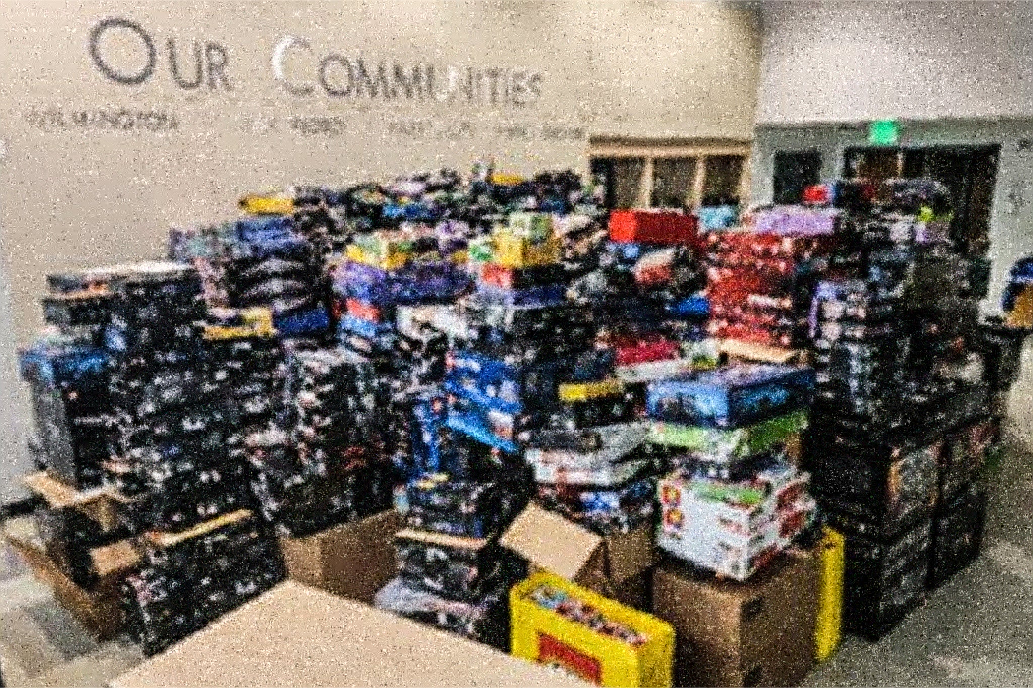 Authorities with the Los Angeles Police Department recovered nearly 3,000 boxes of stolen Legos this week and arrested two people connected to the crime