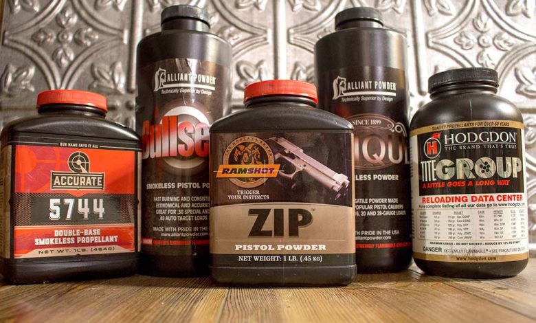 Reloading: Top Handgun Powders