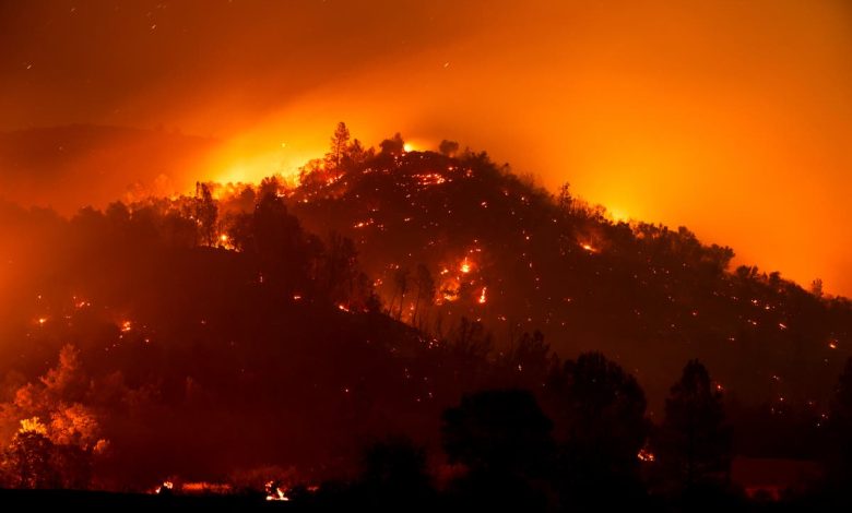 Mandatory evacuations underway as 900-acre wildfire rages near Yosemite National Park