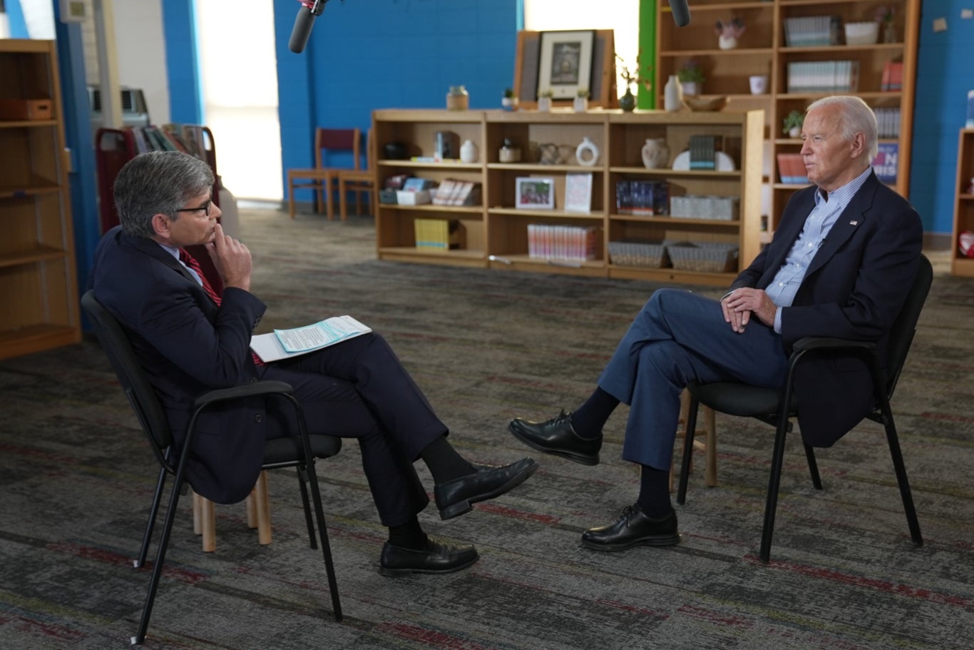 President Joe Biden sits down for make-or-break interview with George Stephanopoulos