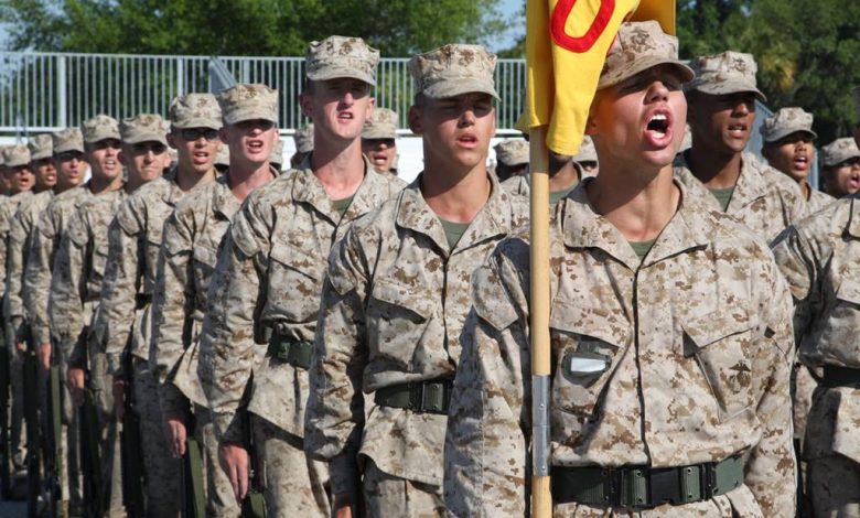 Marines, Air Force on track for 2024 recruiting; Navy projected to miss